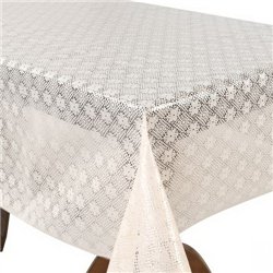 Клейонка 1,37*20м рулон LACE Ажур MA-5751 бежева