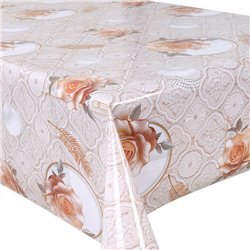 Клеенка Glossy 1,37*20м рулон 3-х шаровая на тканевой основе MA-5990-1