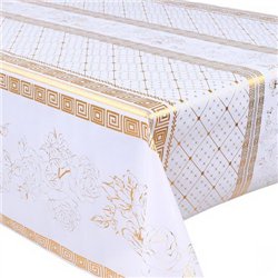 Клеенка Holiday 1,37*20м рулон с тиснением на тканевой основе MA-5825