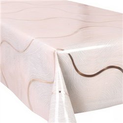 Клеенка Марсель 1,37*20м рулон на тканевой основе глянец MA-8450DB/5480DB