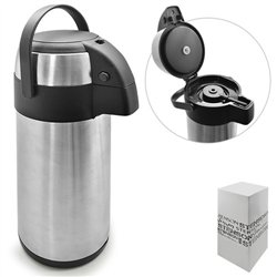 Термос нерж с помпой 4,0л MT-0096