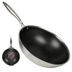 Сковорода WOK 10385-28 з антипригарним покриттям Соти 28см глибока