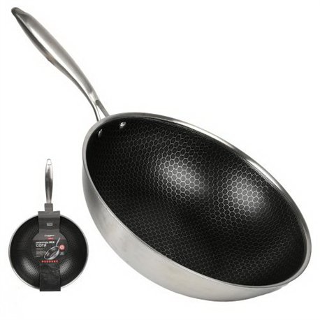 Сковорода WOK 10385-28 з антипригарним покриттям Соти 28см глибока