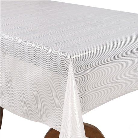 Клейонка 1,37*20м рулон LACE Ажур MA-5722 біла