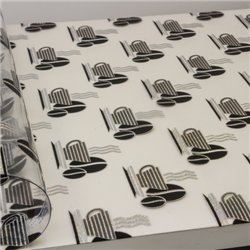 Клейонка 0,8мм-0,8м*20м силікон Лазер 81840B-S