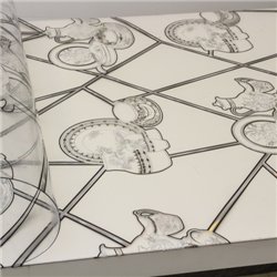 Клейонка 0,8мм-0,8м*20м силікон Лазер 81859A-S