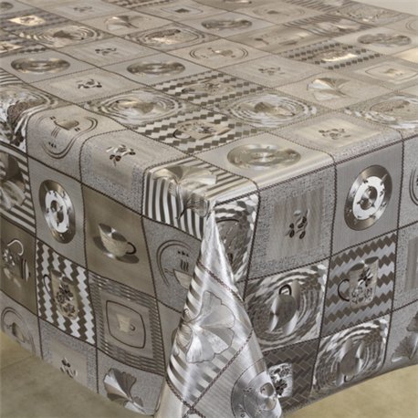 Клейонка 1,40*20м рулон золото-срібло 232G-S