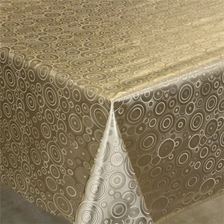 Клеенка 1,40*20м рулон золото-серебро 237LG