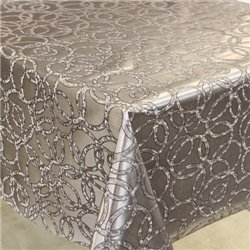 Клеенка 1,40*20м рулон золото-серебро 238G-S