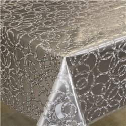 Клеенка 1,40*20м рулон золото-серебро 238S