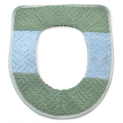 Накладка чехол на унитаз тканевая велюр 9012 2