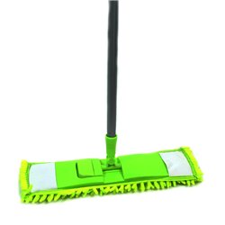Швабра Натирач лапша 9008B суцільна ручка 120см
