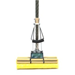 Швабра 2-й віджим 8102 косичка бежевий