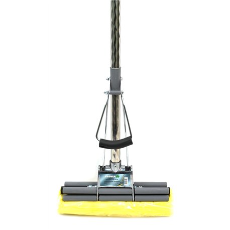 Швабра 2-й отжим 8102-3 косичка серый