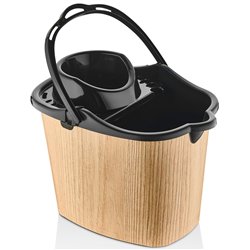 Відро під швабру з насадкою  OZER-D-012 малюнок 14л Дерево