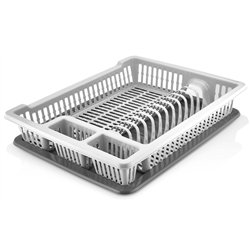 Сушилка для посуды 1-яр 1121 04 Elit 47х38х40,5см серый светлый