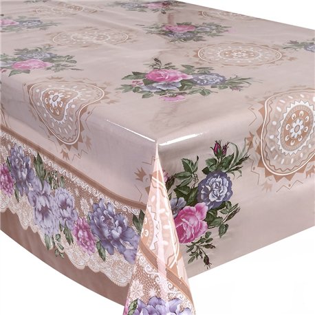 Клеенка France 1,40*30м рулон силикон MA-4231