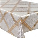 Клеенка 1,37*20м рулон Oda кожаная фактура на тканевой основе MA-5795