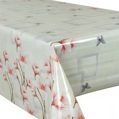 Клейонка GlossyN 1,37*20м рулон 3-х шарова на тканинній основі MA-5914