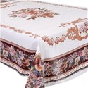 Клеенка-скатерть 1,40*1,1м*20шт отрезная в рулоне Fiesta на тканевой основе MA-5955-1.1