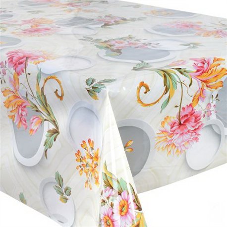 Клеенка France 1,40*30м рулон силикон MA-6104