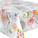 Клеенка France 1,40*30м рулон силикон MA-6104