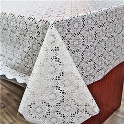 Клейонка 1,32*22м рулон LACE Ажур 005F