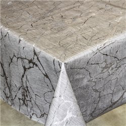 Клеенка 1,40*20м рулон золото-серебро 200G-S