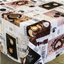 Клейонка 1,40*20м рулон фотодрук 2-х шарова Baby Face 5257-1