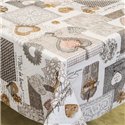 Клейонка 1,40*20м рулон фотодрук 2-х шарова Baby Face 5649-2