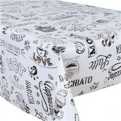 Клеенка 1,40*20м рулон Dekorama 031B газетка barista