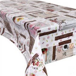 Клейонка France 1,40*30м рулон силікон MA-4241
