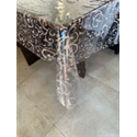 Клеенка Silikon 1,35*30м рулон В-0006 Вензель кофе