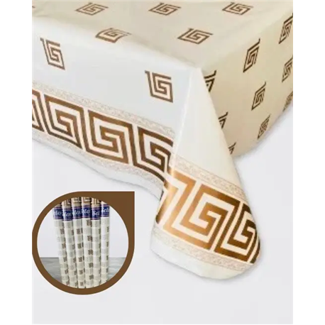 Клеенка Брален 1,35*30м рулон Br-0081 Versace Gold