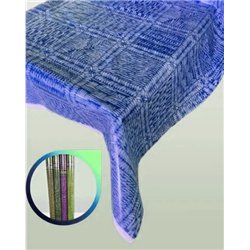 Клеенка Брален 1,35*30м рулон Br-0052 Плетенка-2 синий