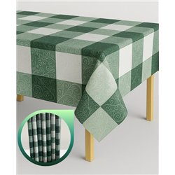 Клейонка Брален 1,35*30м рулон Br-0074 Плитка зелений