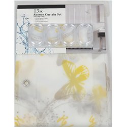 Штора SC13 силікон 180х180 Метелики