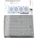 Штора SC13 силікон 180х180 3D сірий