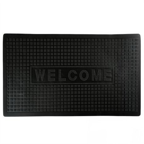 Коврик придверный R35163-G Welcome 45х75см