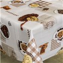 Клейонка 1,40*20м рулон фотодрук 3-х шарова 5954-1-1