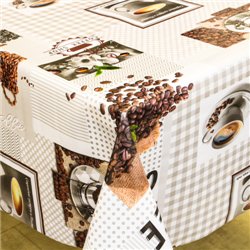 Клейонка 1,40*20м рулон фотодрук 3-х шарова 6255-1