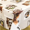 Клейонка 1,40*20м рулон фотодрук 3-х шарова 6255-1