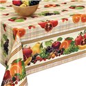 Клеенка 1,40*20м рулон Dekorama 162A фрукты кант гранат