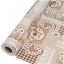 Клейонка 1,40*20м рулон Dekorama 233B