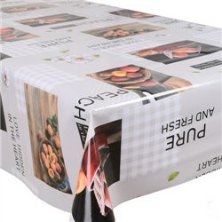 Клейонка Glossy 1,37*20м рулон 3-х шарова на тканинній основі MA-6019