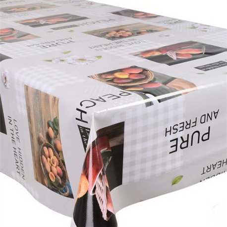 Клейонка Glossy 1,37*20м рулон 3-х шарова на тканинній основі MA-6019