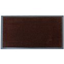 Коврик резина Велюр 40х60 коричневый