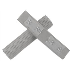 Запаска на швабру метелик жабка M03 сіра м'яка
